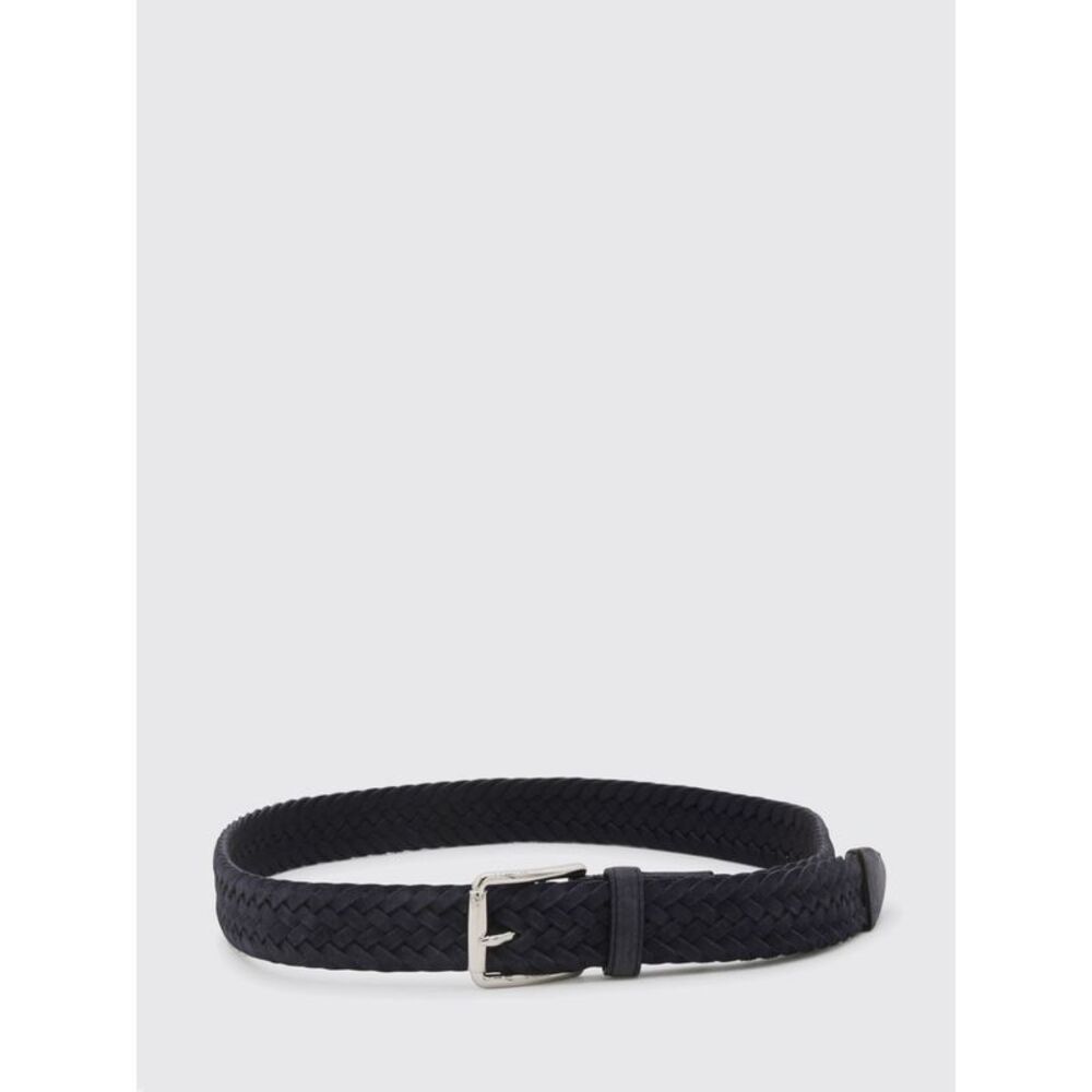 Tod's Men Braided Suede Belt Tod's
